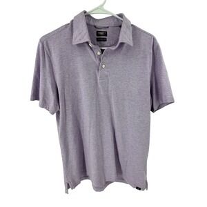 Faherty Reserve The Movement Polo Shirt Mens M 
Heather Purple Pima Cotton Blend